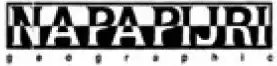 Description de l'image par IA : Logo noir et blanc avec le texte "NAPAPJUR" en haut et "photographie" en bas.