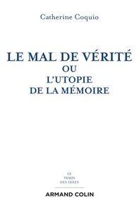 Couverture de 1. Pour une histoire politique du mensonge et de la vérité