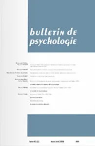 Couverture de Étude sur les particularités de l'organisation psychique de l'enfant instable à travers le test de Rorschach