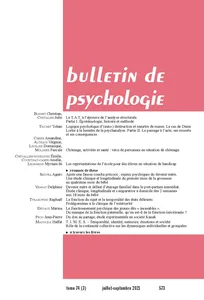 Couverture de Chômage, activités et santé : vécu de personnes en situation de chômage