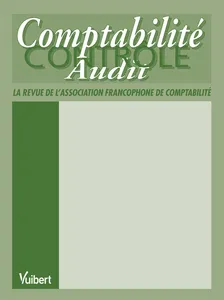 Couverture de Vers une institutionnalisation de la fonction contrôle interne ?