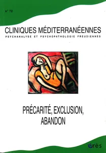 Couverture de Précarité, exclusion, abandon