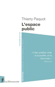 Couverture de L'espace public