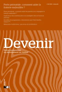 Couverture de Perte périnatale : comment aider les parents à accompagner la fratrie endeuillée ?