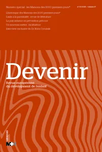 Couverture de Les Maisons des 1 000 premiers jours® et l’aide à la parentalité