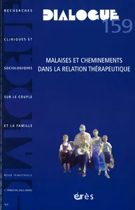 Couverture de L'intérêt de la co-construction du dispositif thérapeutique avec l'adolescent et ses parents
