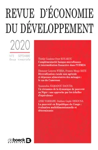 Couverture de La pauvreté en République du Congo : évaluation multidimensionnelle et déterminants