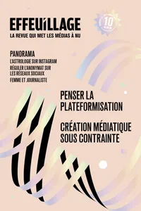 Couverture de L’industrie cinématographique au temps de la crise sanitaire : entre fragilisation des salles de cinéma et dynamique de plateformisation
