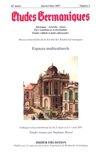 Couverture de Multiculturalisme et multilinguisme à Czernowitz. L'exemple d'Itzik Manger