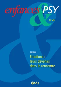 Couverture de Le tempérament de l'enfant et ses réactions émotionnelles
