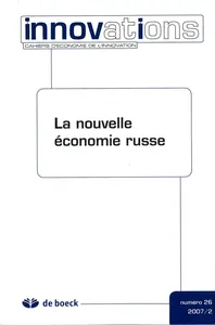 Couverture de Évolution de la spécialisation internationale de la Russie depuis le début de la transition