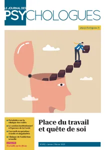 Couverture de Place du travail et quête de soi