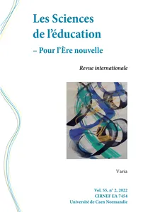 Couverture de Les ficelles du métier en contexte contraint : regards sur le travail des conseillers dans le cadre du conseilen évolution professionnelle