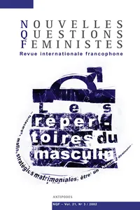 Couverture de De la masculinité à l’anti-masculinisme : penser les rapports sociaux de sexe à partir d’une position sociale oppressive