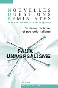 Couverture de Sexe/genre, classe, race : décoloniser le féminisme dans un contexte mondialisé