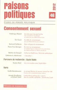 Couverture de Deux critiques du consentement