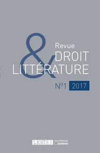 Couverture de Responsabilité légale et responsabilité morale de l’écrivain : une perspective socio-historique