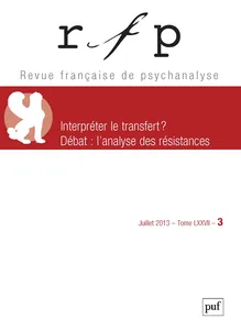 Couverture de Transfert et for intérieur