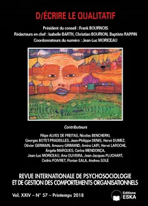Couverture de Décrire pour théoriser