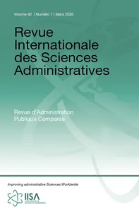 Varia | Revue Int. des Sciences Administratives (2026/1 vol. 91)