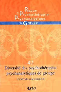 Couverture de Mise en scène et élaboration du traumatisme à l'adolescence dans un groupe de psychodrame